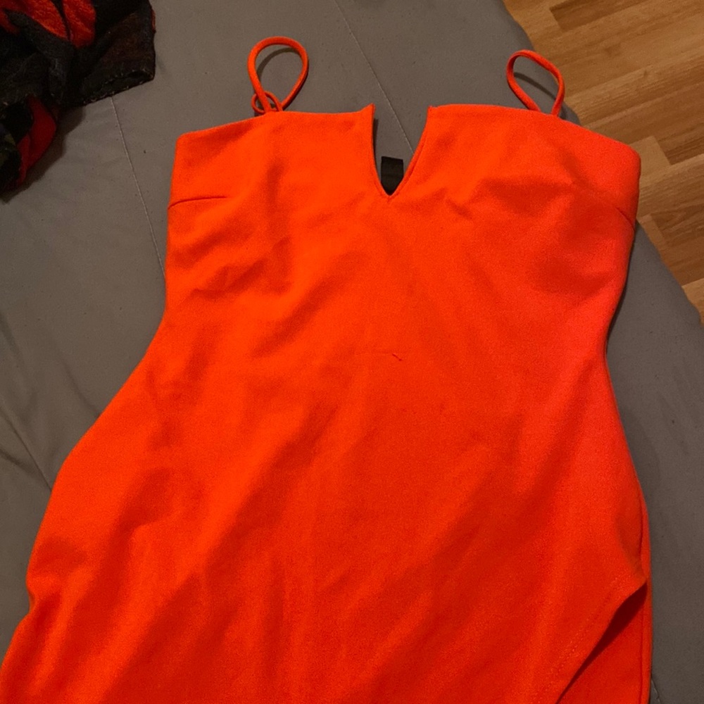 Red dress